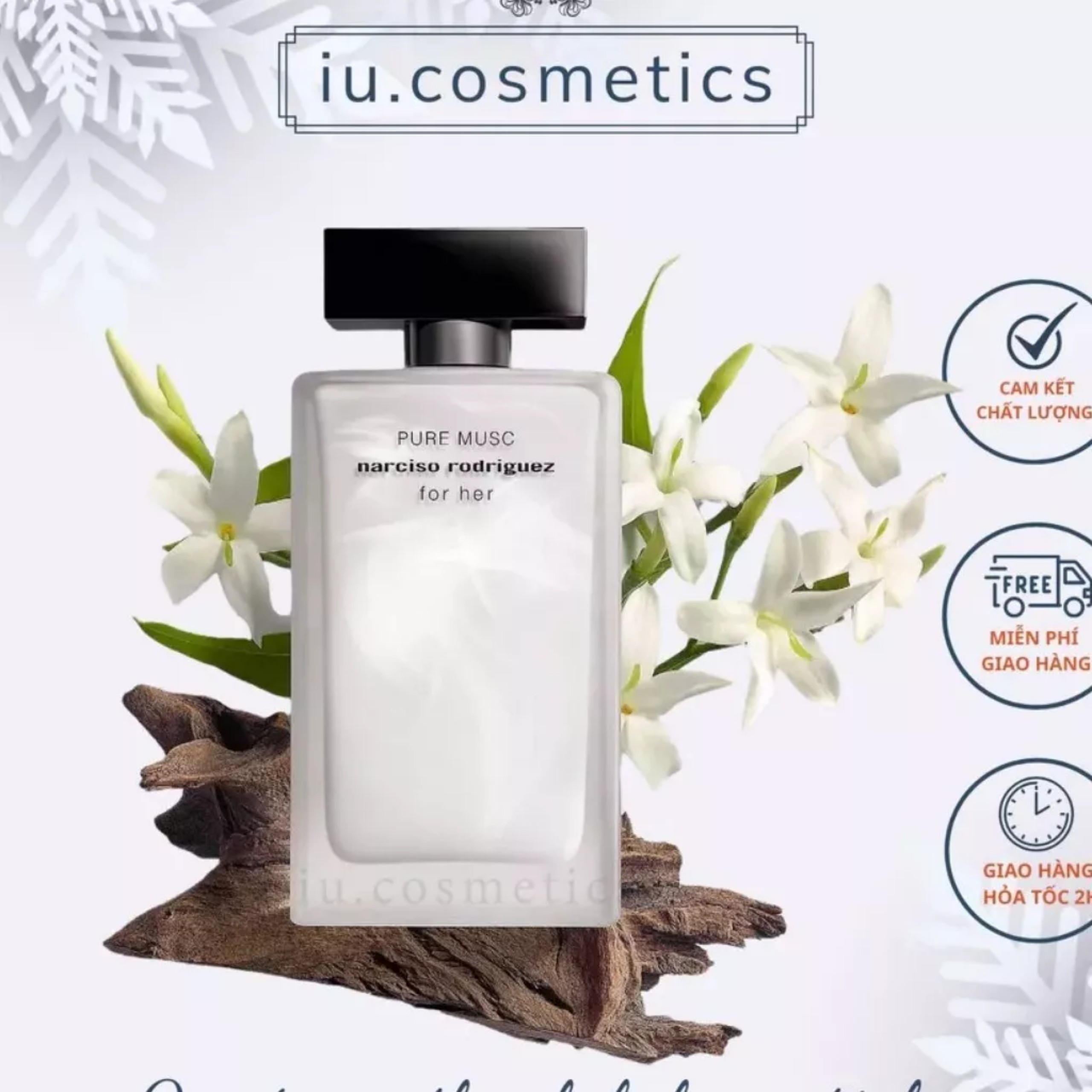 Nước Hoa Nữ Pure Musc ( Nar Trắng ) (chiết 10ml - 20ml)