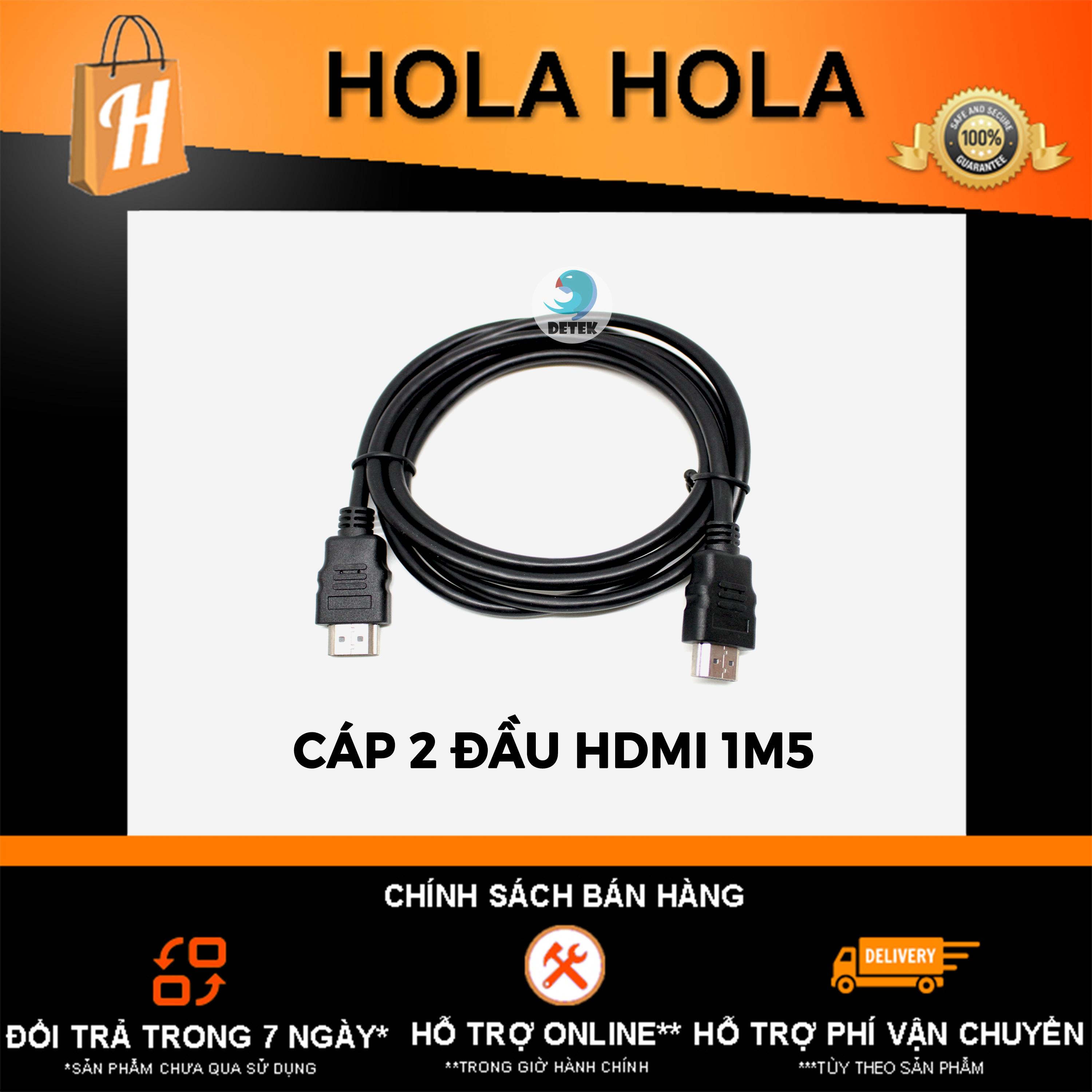 Cáp 2 đầu hdmi 1.5 mét