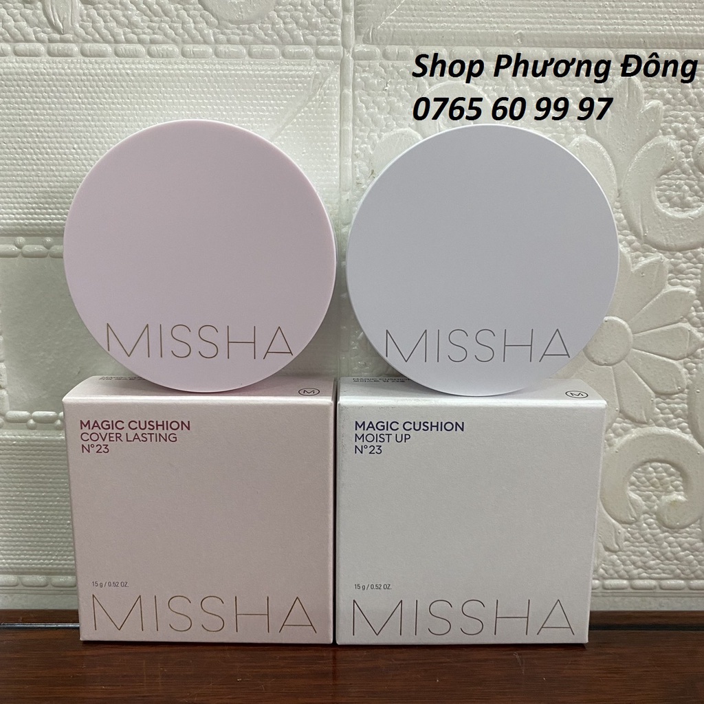 Phấn nước missha magic cushion cover lasting spf50+ pa+++