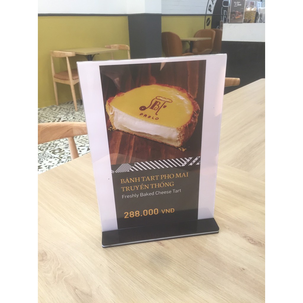 Menu Mica/Kệ Mica A4/A5 Hàng Đẹp