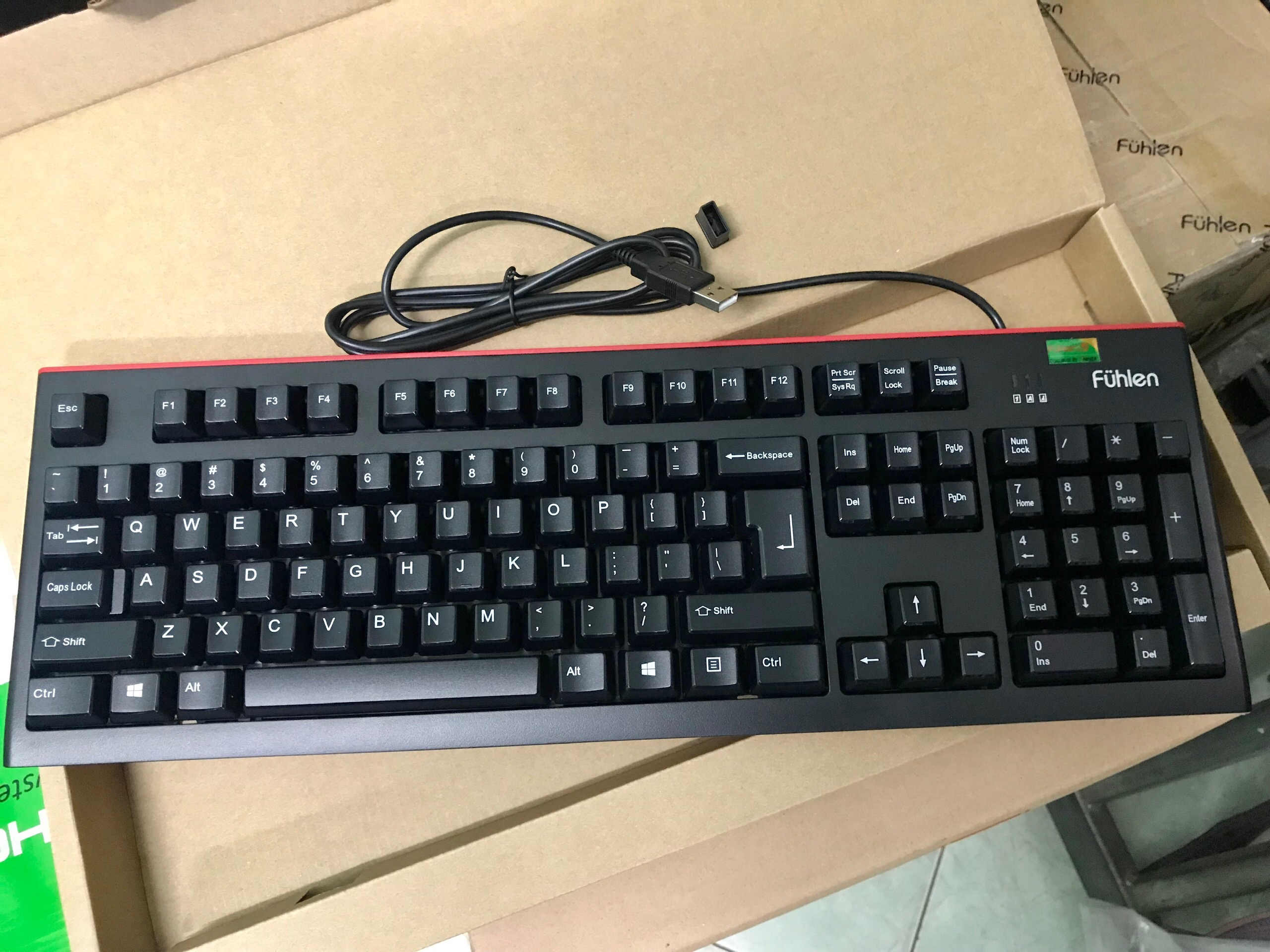 (maytinhsaobac) Bàn phím Fuhlen L500S mới 100%