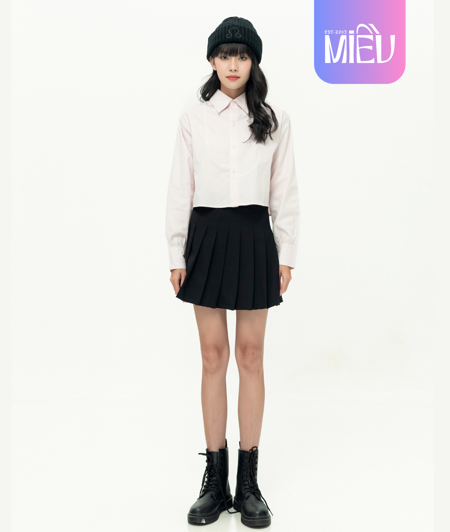 Chân váy ngắn xếp li Tinit Skirt