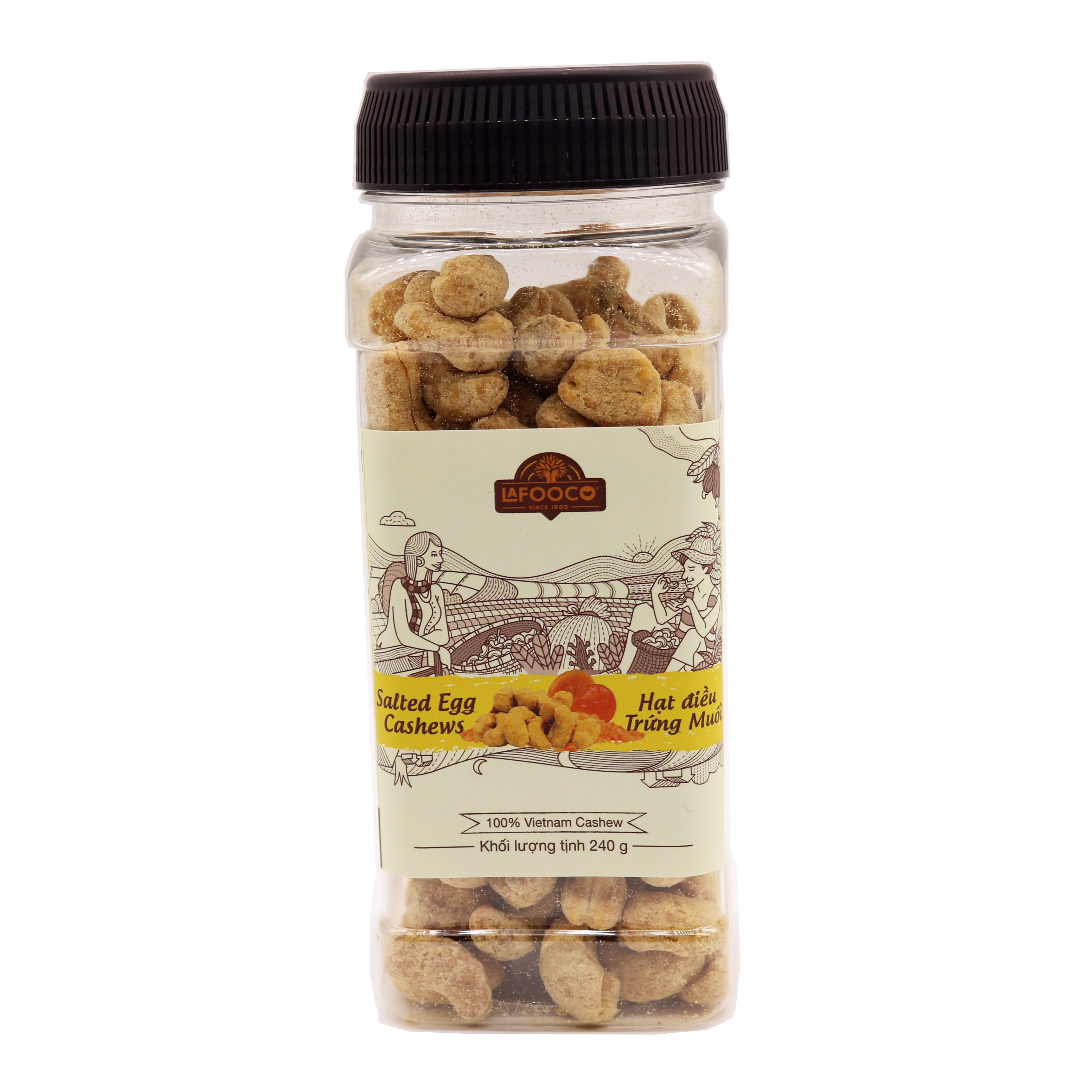 Hạt Điều Trứng Muối LAFOOCO 250g/ hủ