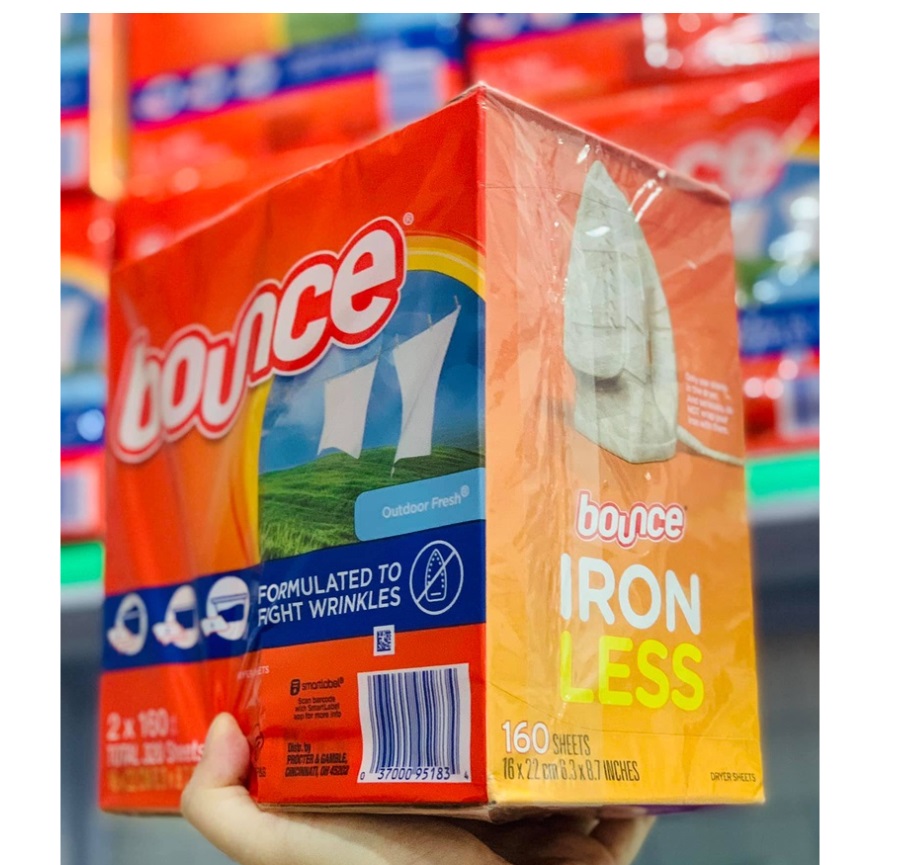 Giấy thơm Bounce Mỹ 160 tờ