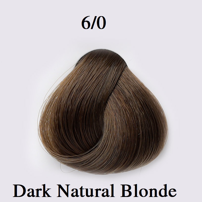 6/0 Home Dark Natural Blonde Hair Dye Cream