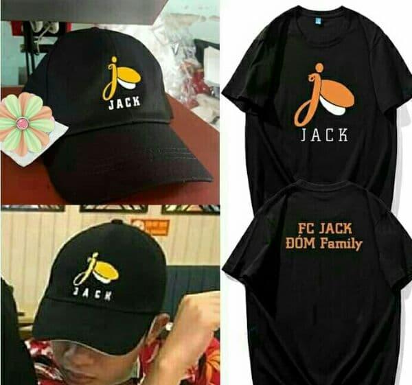 Combo áo JACK K-ICM và mũ lưỡi trai JACK K-ICM , nón kết Kicm & Jack in theo yêu cầu giá rẻ cho fan ĐÓM KEYS