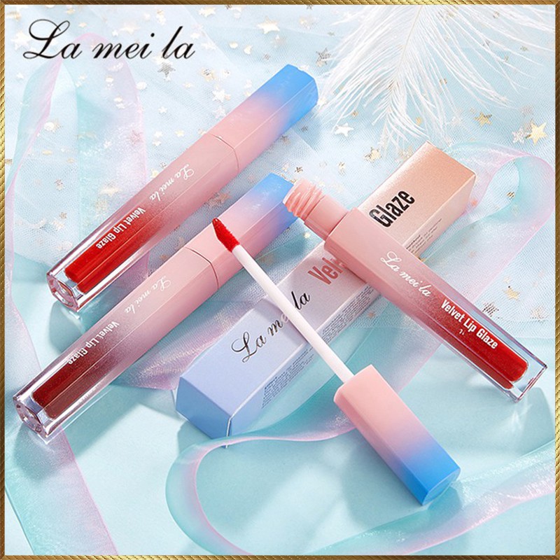 [HCM]Son kem Lameila Velvet Lip Glaze son môi lì mịn lâu trôi nội địa Trung - Ceria Cosmetics