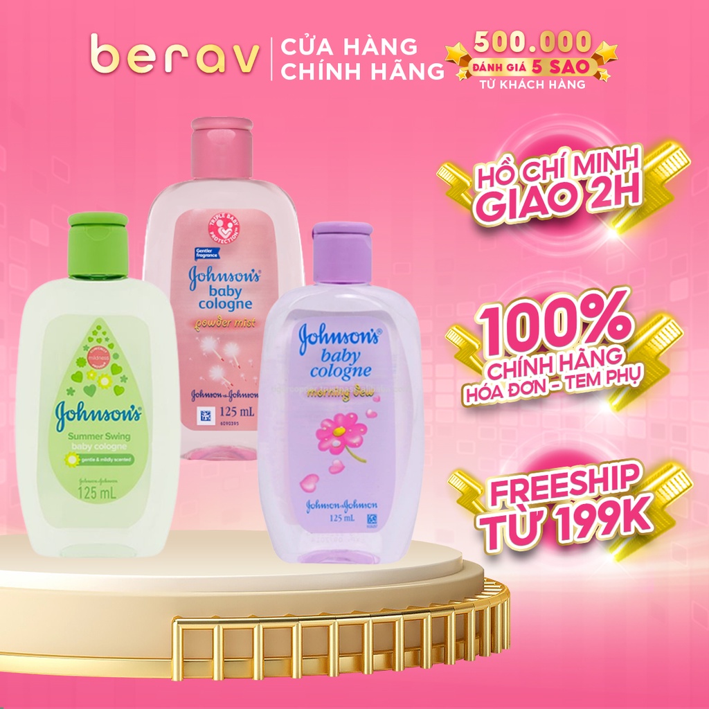 Nước Hoa Em Bé Johnson's Baby Cologne (50ml/125ml)