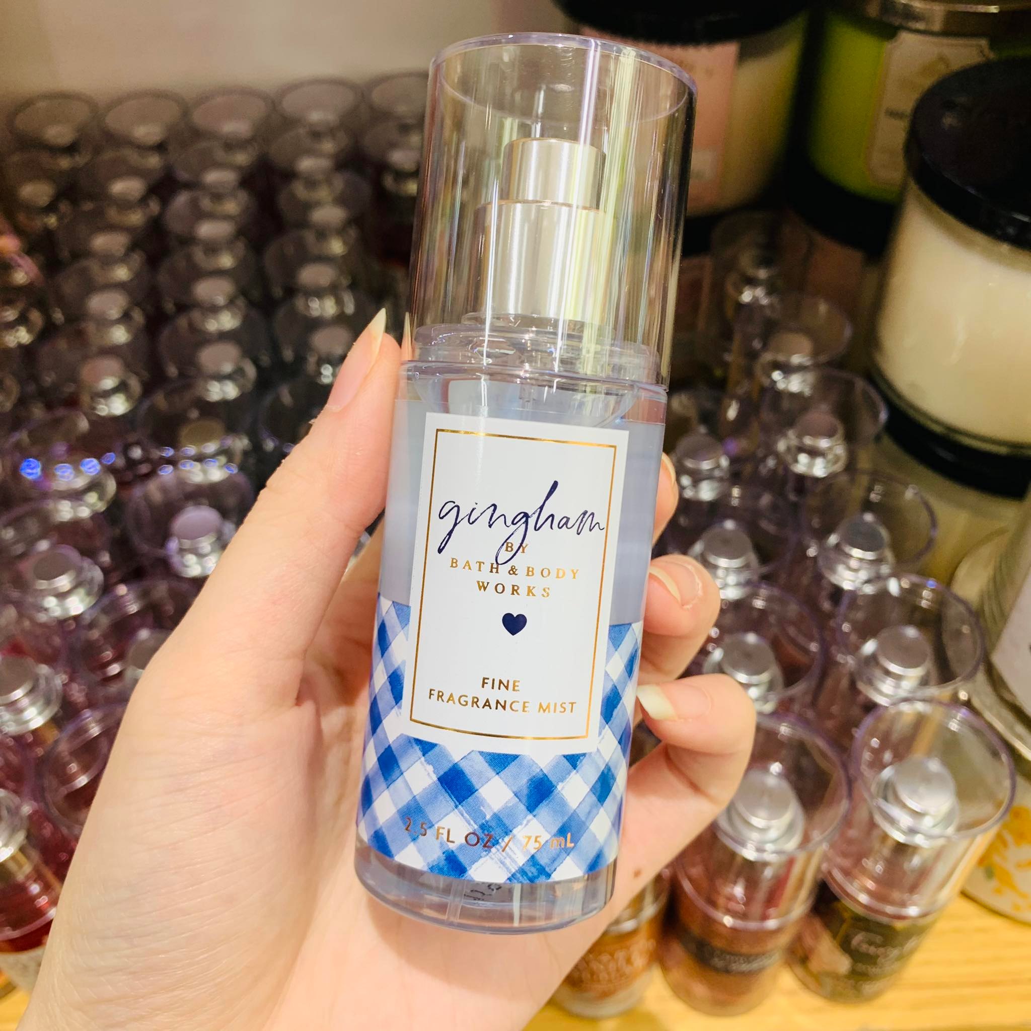 [SaigonScent][Travel Size] Xịt thơm toàn thân Bath & Body Works Body Mist ( đủ mùi 75mL )