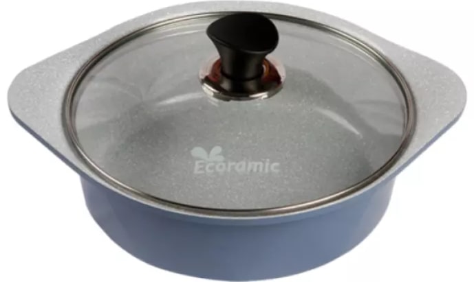 Ecoramic Nồi đá đáy từ ECSRIH-22 (Xanh/Hồng) - Hàng chính hãng
