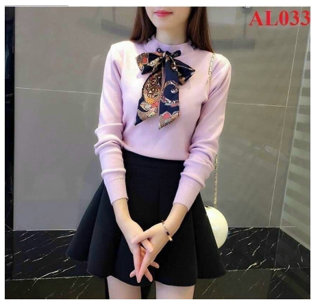 chân váy công sở bút chì phối 4 cúc
