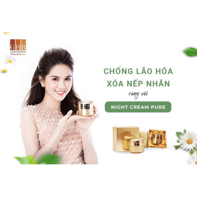 [HCM]Pure Night Cream - Kem mộc qua ban đêm Pure