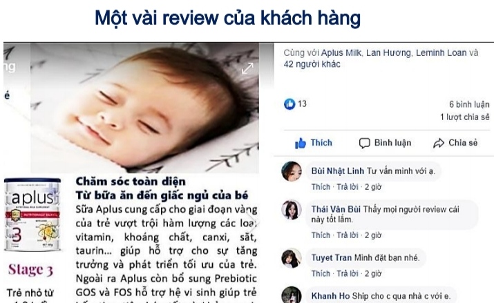 Sữa aPLUS số 2 (900g), dành cho trẻ nhỏ từ 6-12 tháng tuổi