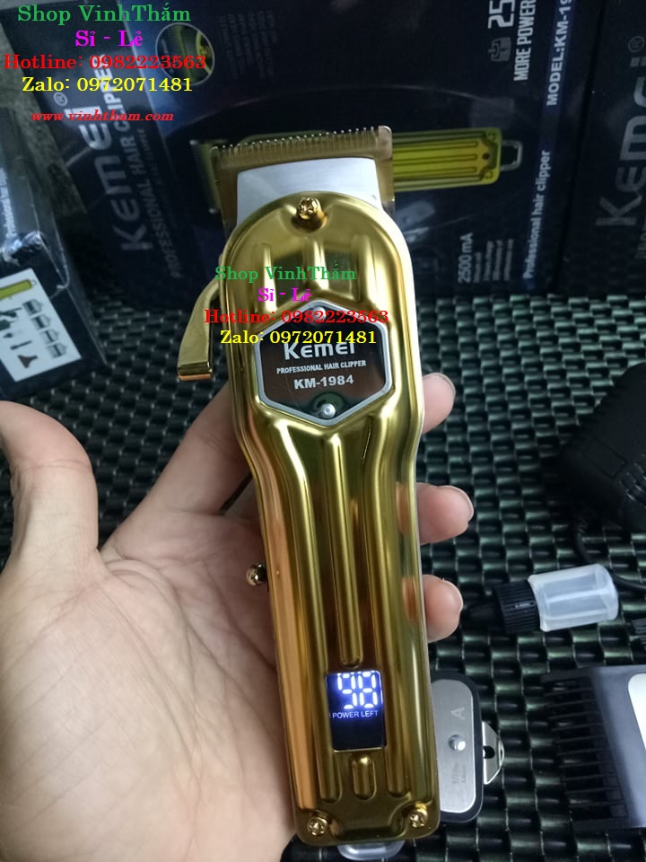 Tông đơ cắt tóc cao cấp Kemei km1984