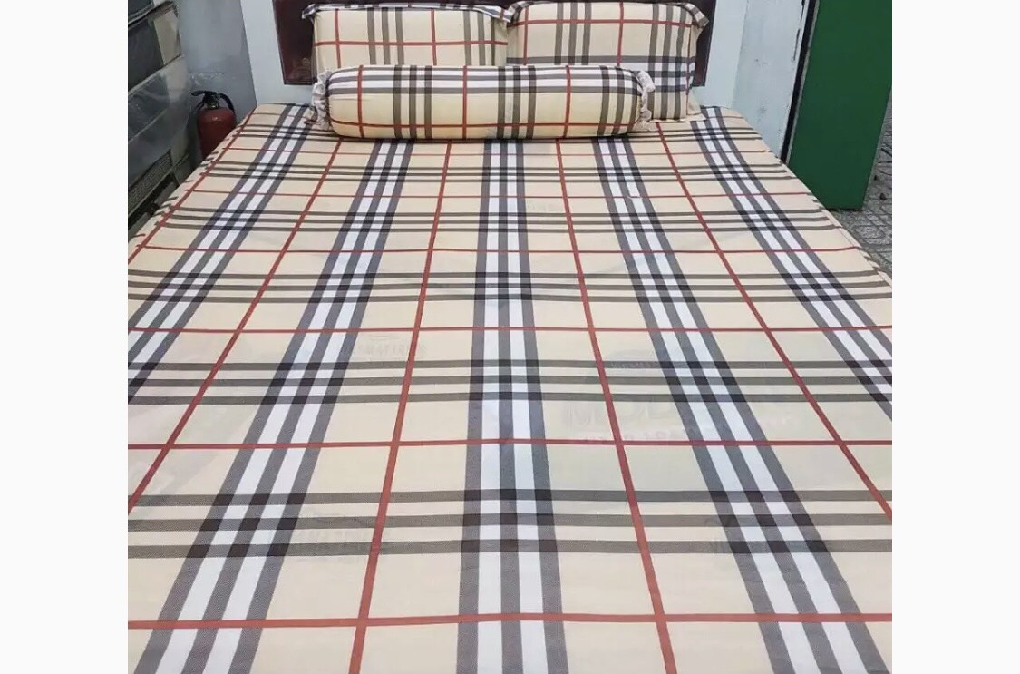 Drap Nệm Thun Jersey - Cho nệm cao 20cm (Màu sắc giao ngẫu nhiên)