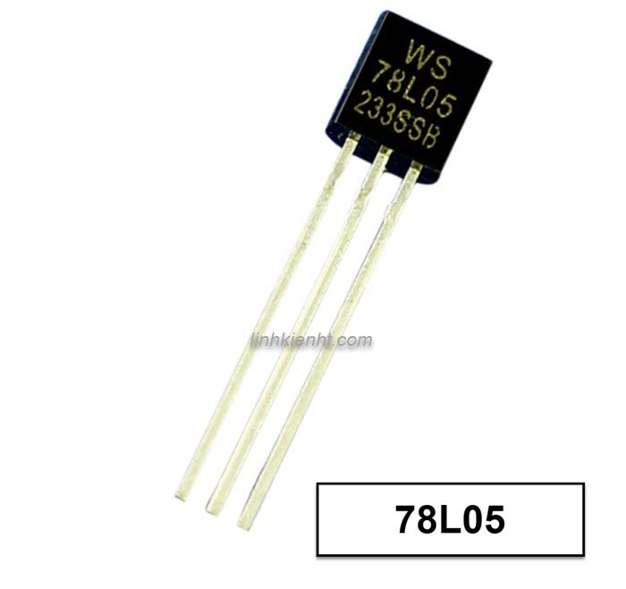 10 con IC nguồn 78L05 7805 chính hãng (mới)