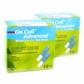 Que thử đường huyết On-Call Advanced (hộp 25 que)