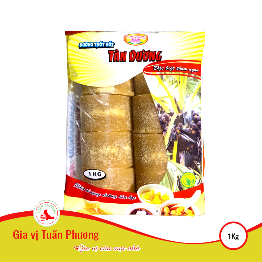 Đường thốt nốt Tân Dương 1kg ( Gói )