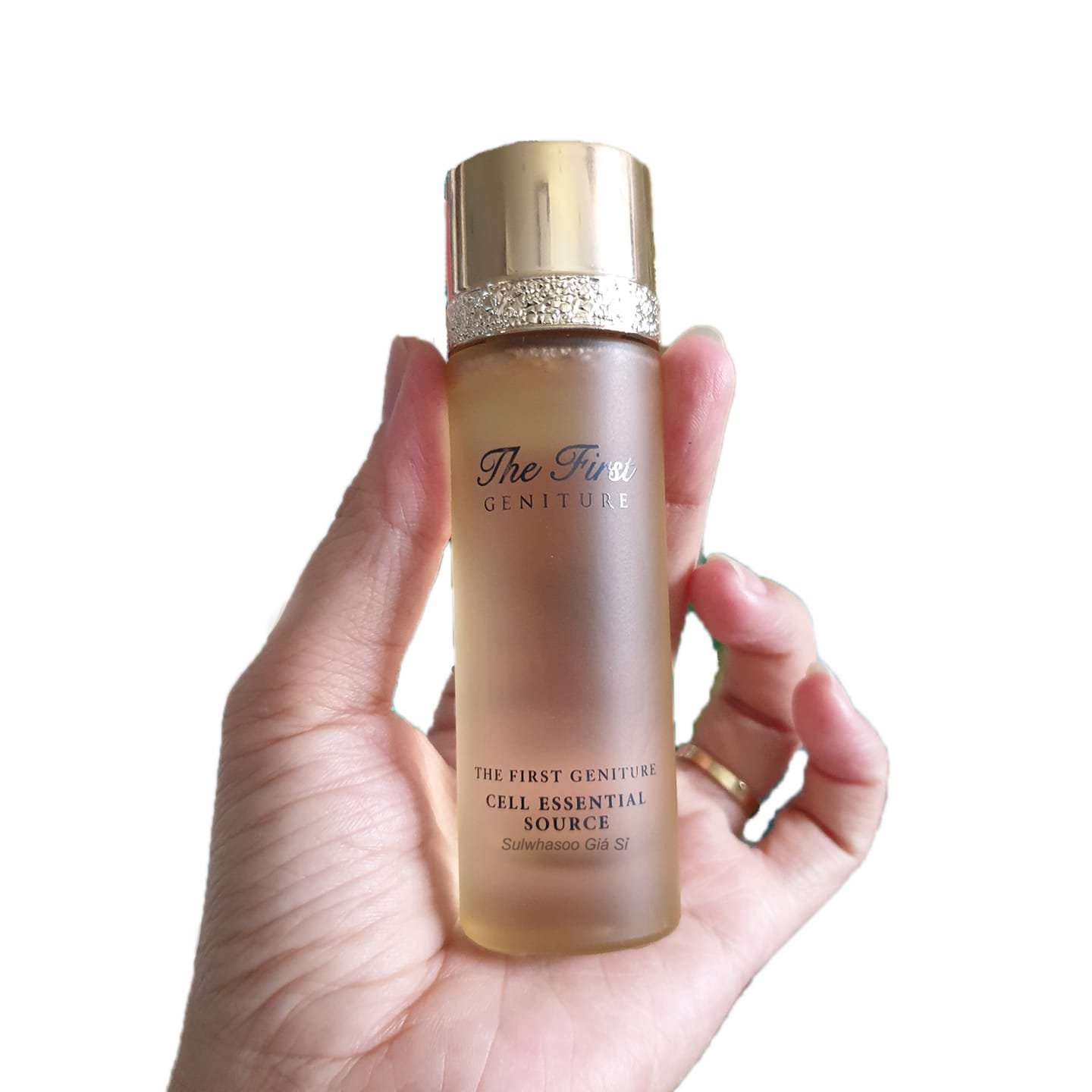 Tinh chất nước thần OHUI The First Cell Essential Source giúp khởi nguồn tái sinh, chống lão hóa, sáng khỏe da mini 22ml sulwhasoogiasi