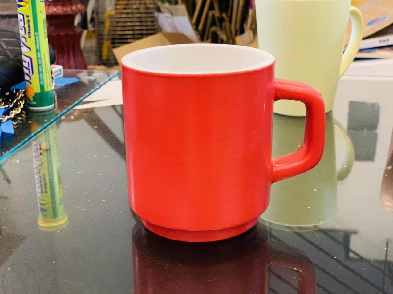 Cốc sứ có quai loại dày
