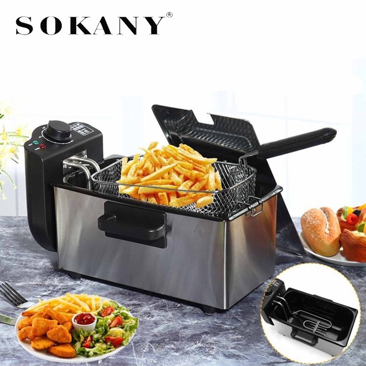 Bếp chiên nhúng điện đơn dung tích 3L