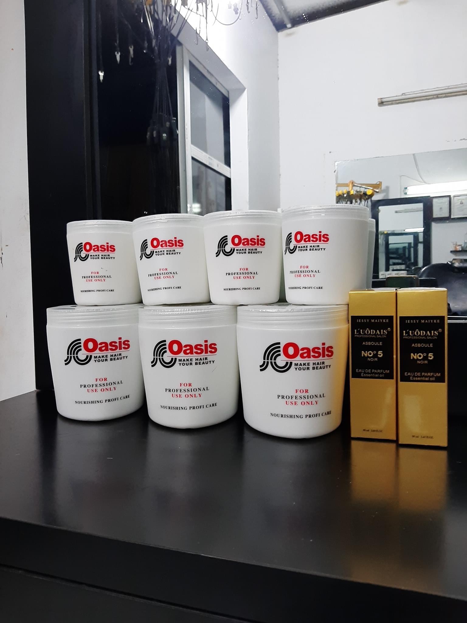 Dầu xả + ủ tóc Oasis 1000ml và 500ml