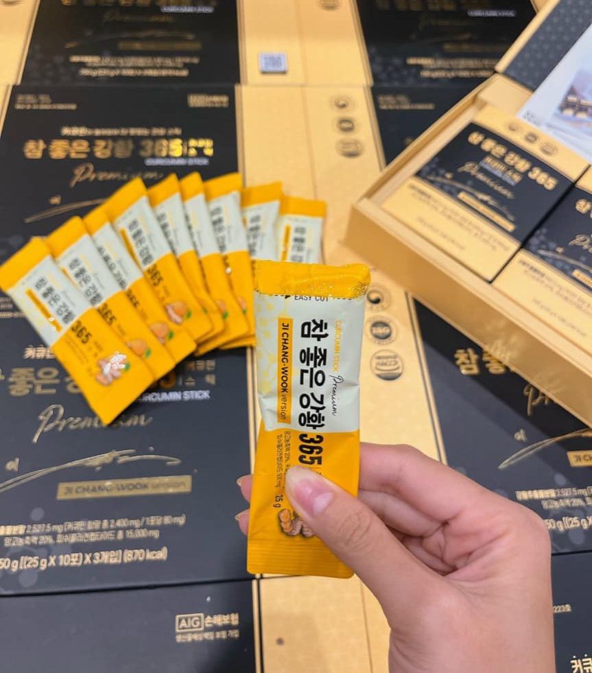 THẠCH NGHỆ NANO CURCUMIN 365 HÀN QUỐC