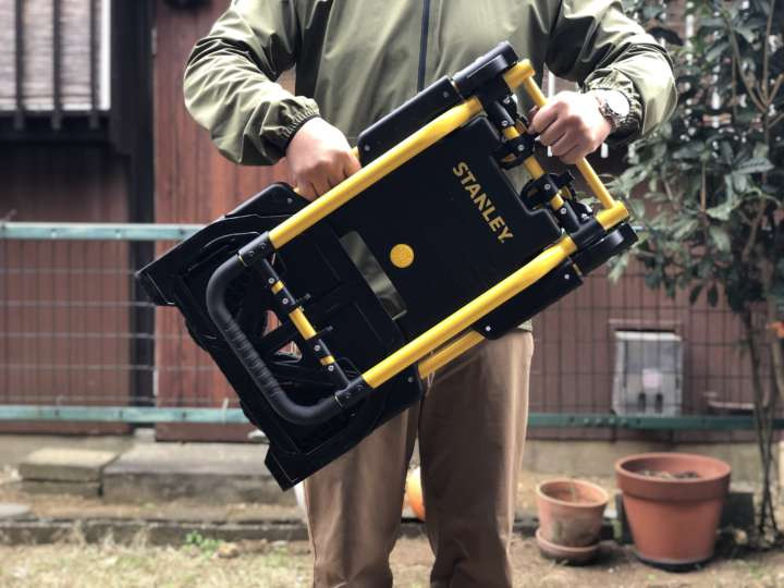 Xe đẩy hàng gấp gọn 2 - 4 bánh Stanley FT585 tải trọng 70/137kgs - Hàng chính hãng