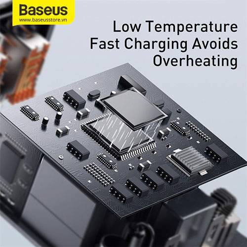 Củ sạc nhanh siêu nhỏ gọn Baseus Compact Quick Charger 30W(USB dual port +Type C,30w PD/QC3.0 Multi Quick Charge Support)
