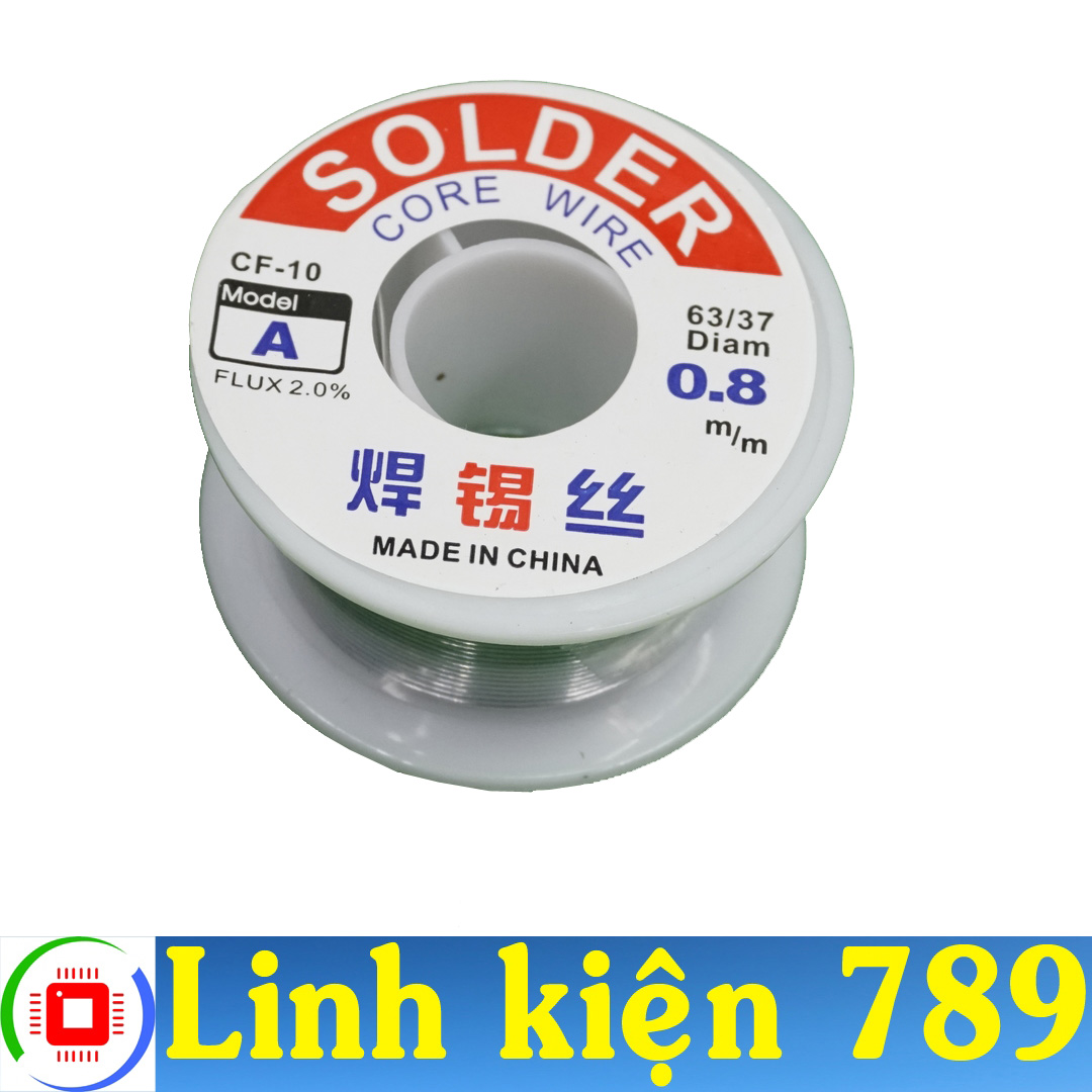 Thiếc hàn 50g 0,8mm - linh kiện 789