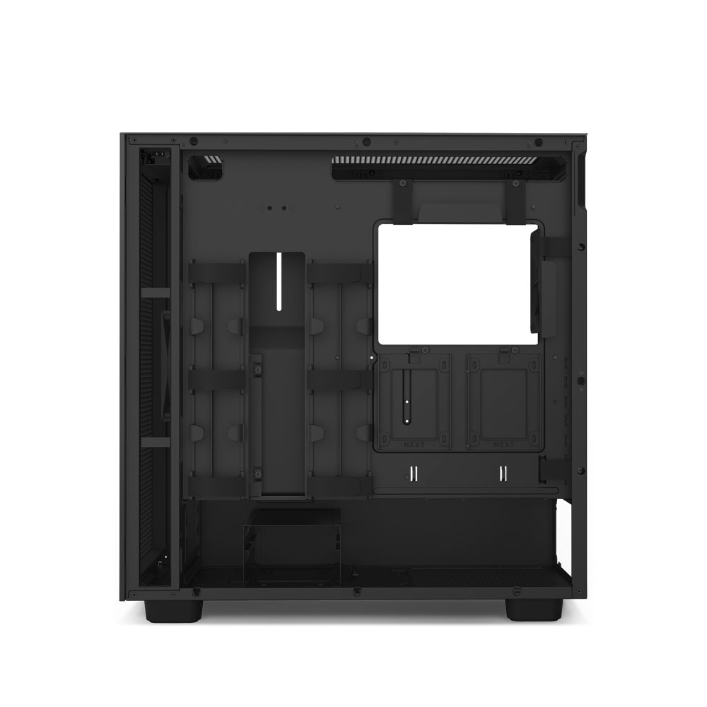 Vỏ case NZXT H7 Flow Matte Black - Mid Tower / Màu Đen