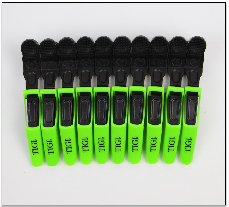 Set 10 Kẹp Tóc Cá Sấu Cao Cấp Logo TIGI TONY Guy