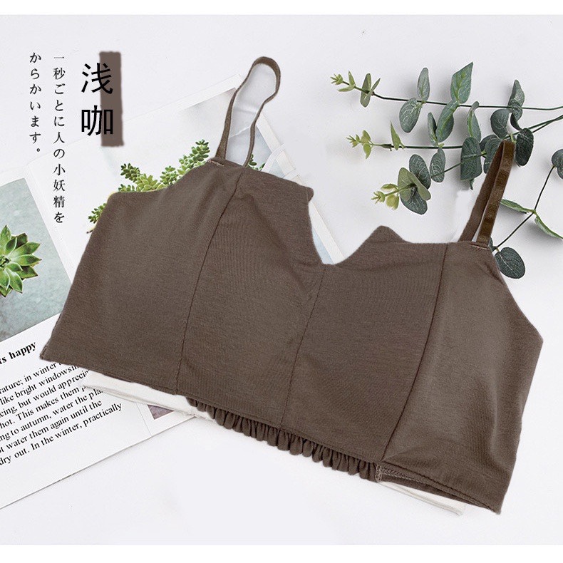 Áo Ngực 2 Dây Cotton DAN L&U Mút Mỏng 2 quây 1805