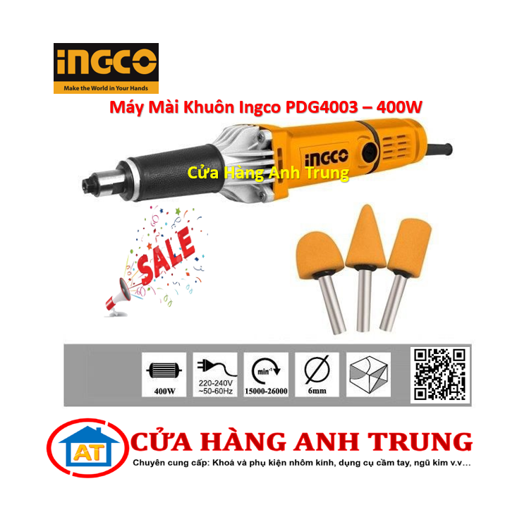 Máy Mài Khuôn Ingco PDG4003 - 400W