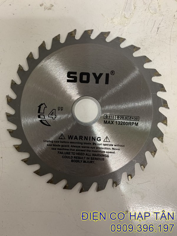 [HCM]Lưỡi cắt gỗ SOYI 100 150 180mm