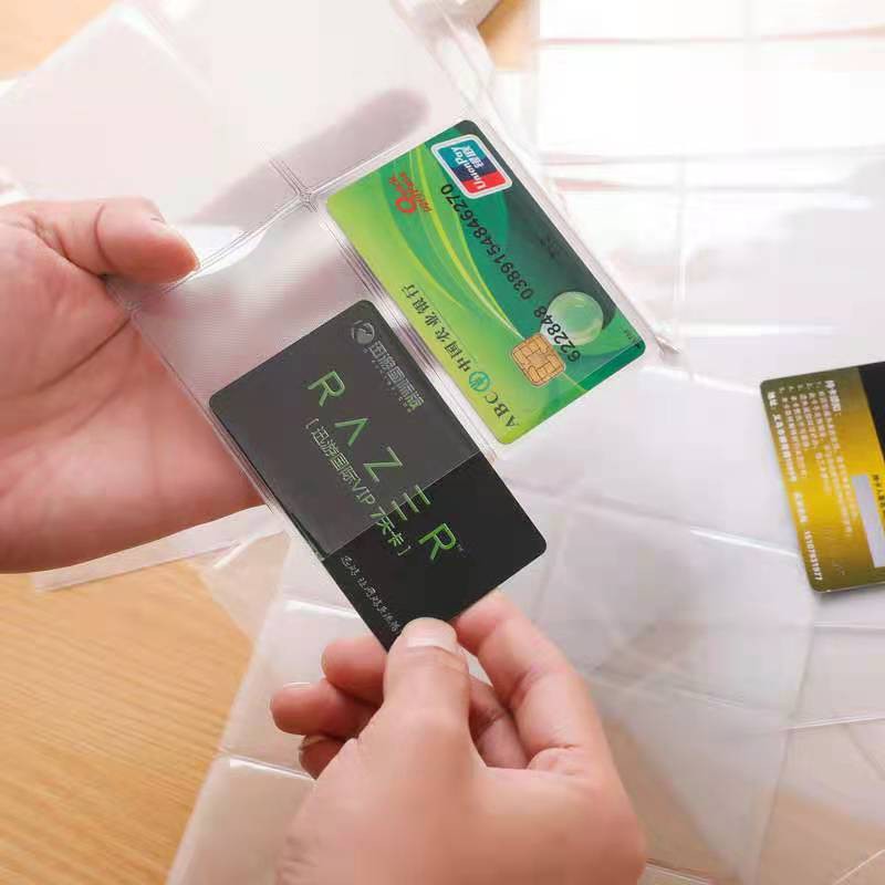 Túi Đựng Thẻ Căn Cước Công Dân [ CCCD ] Bao Bì Bọc Gói Bảo Quản Bằng Lái Xe Thẻ ATM Card visit