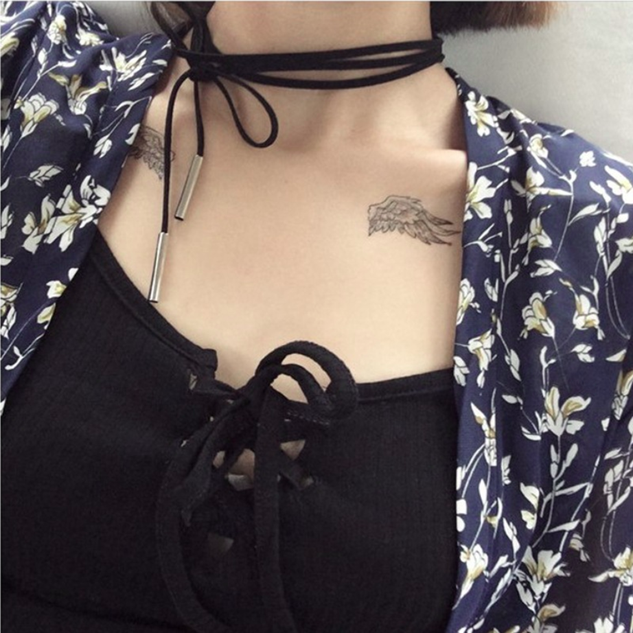 [HCM]Vòng cổ nữ choker dáng dài cá tính
