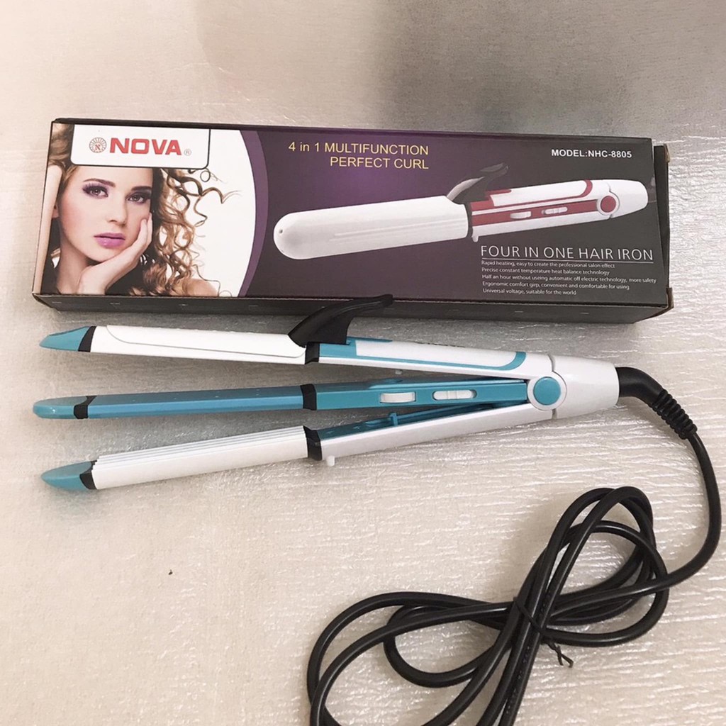 Máy Làm Tóc 4in1 Nova 8805 Đa Năng Tiện Dụng