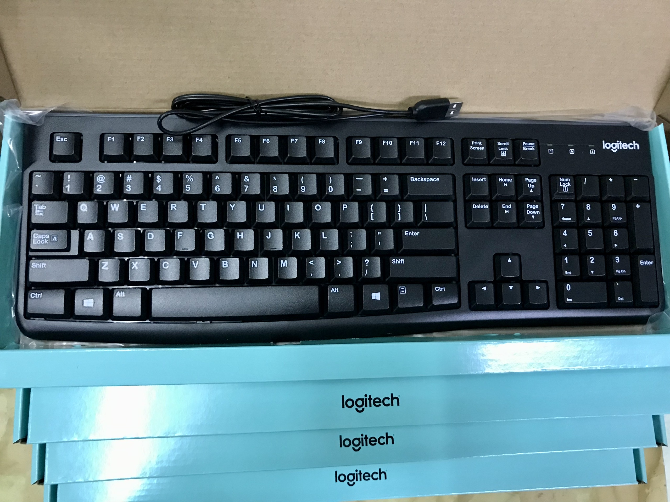 Bàn phím Logitech K120 mới 100%- Chính hãng