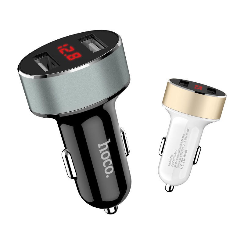 Cóc sạc xe hơi hoco z26 chính hãng