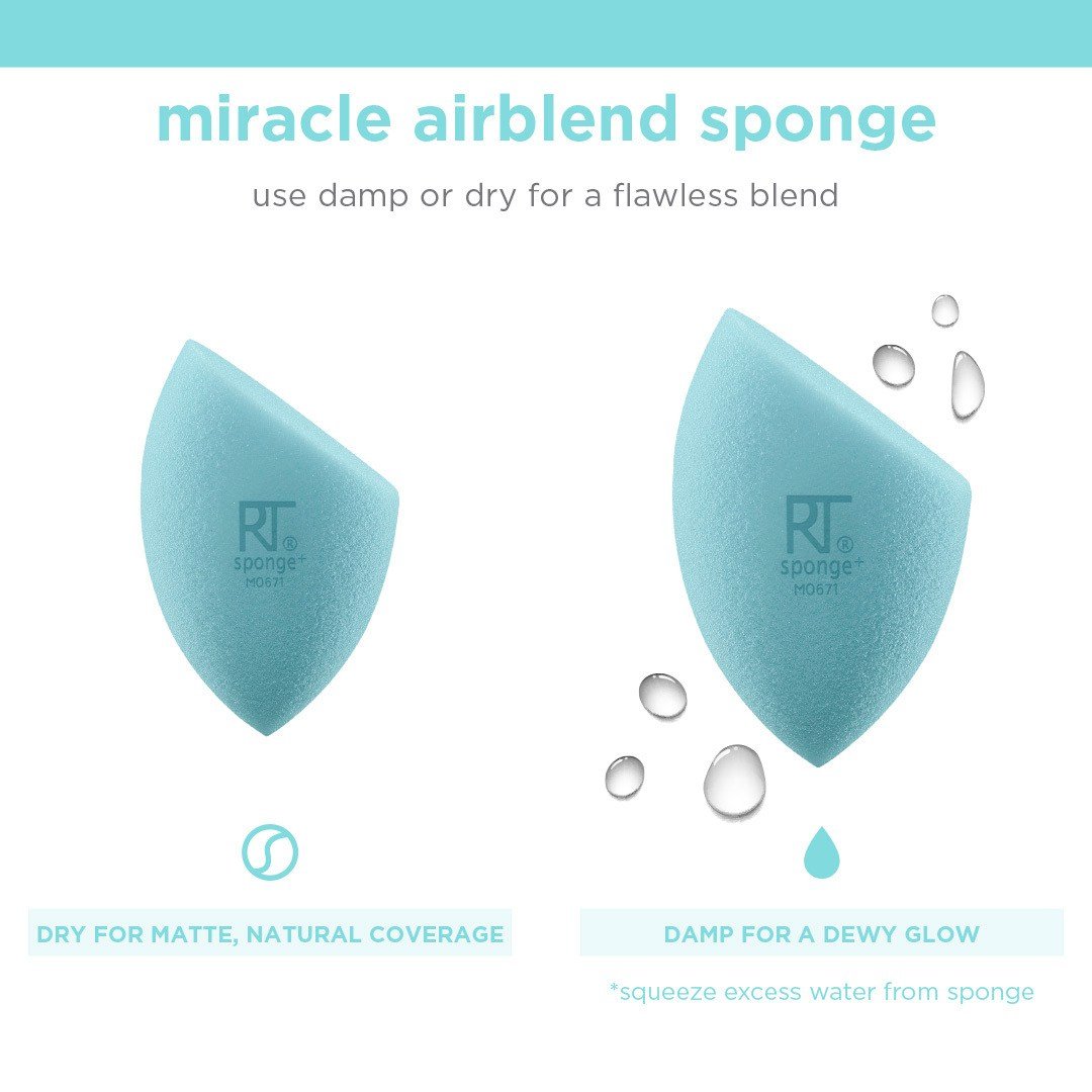 Bông Mút Trang Điểm Real Techniques Miracle Complexion Sponge