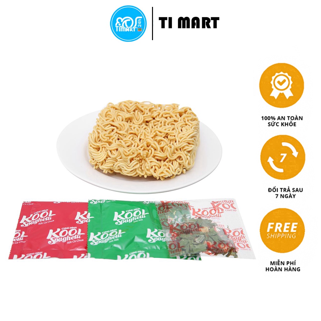 [TI MART] Thùng 12 tô mì trộn Cung Đình Kool Spaghetti 105g