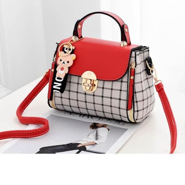 (video thật) TUI XÁCH NỮ MÓC KHÓA GẤU thời trang sumo shop túi mang phong cách trẻ trung đi chơi đi làm đi dạo phố