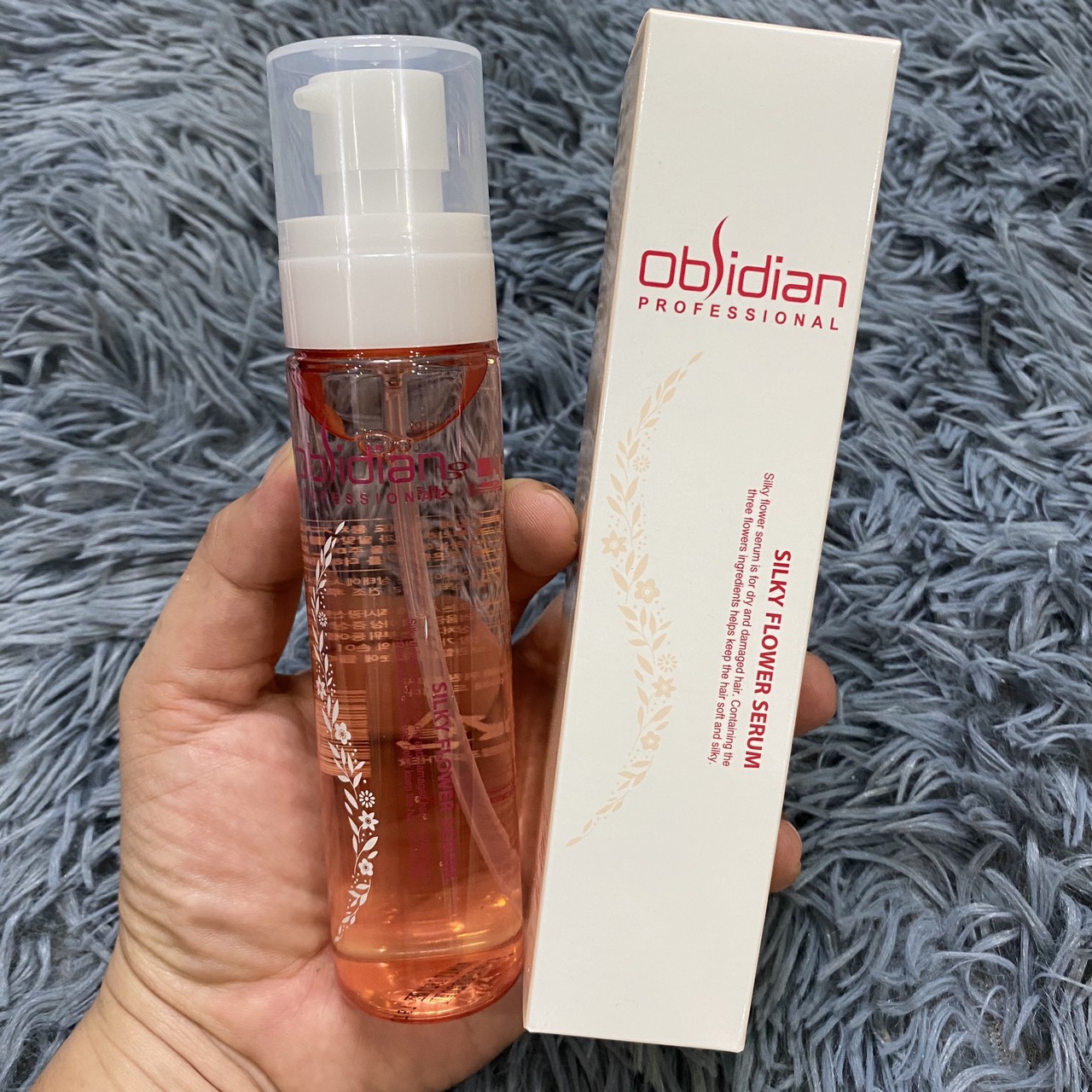 Huyết thanh dưỡng tóc siêu mềm mượt Serum Obsidian 45ml