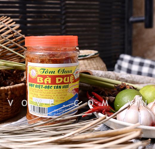 Tôm chua Bà Duệ 400g - Đặc sản Huế