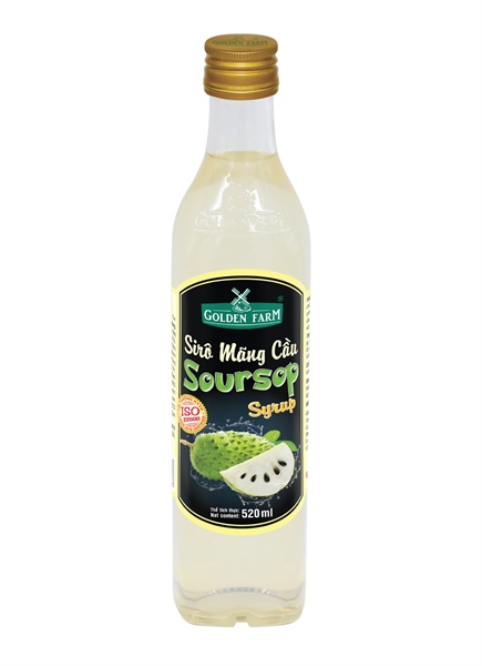 Siro  Goldenfarm 520ml 2 Vị