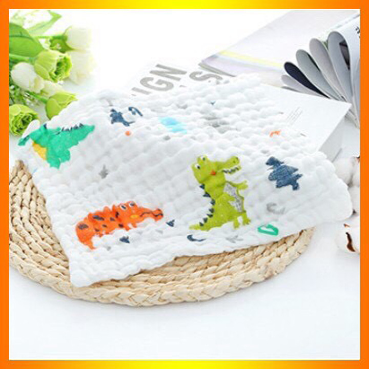 Set 5 khăn mặt xô 6 lớp cho bé