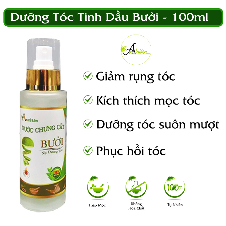 3 Chai Tinh Dầu Bưởi - Kích thích mọc tóc, giảm rụng tóc