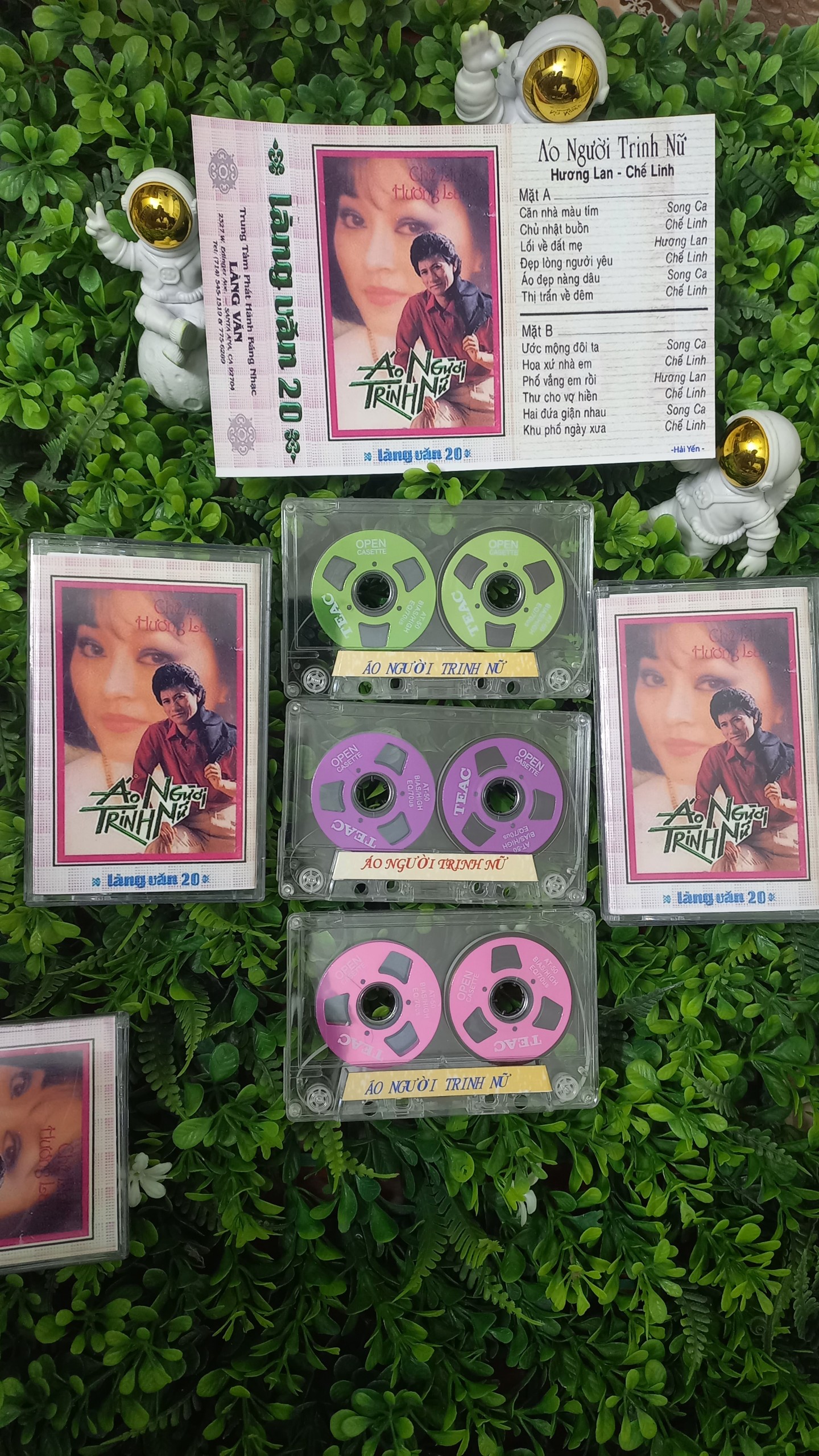 BĂNG CASSETTE CHẾ LINH KHAY NHÔM