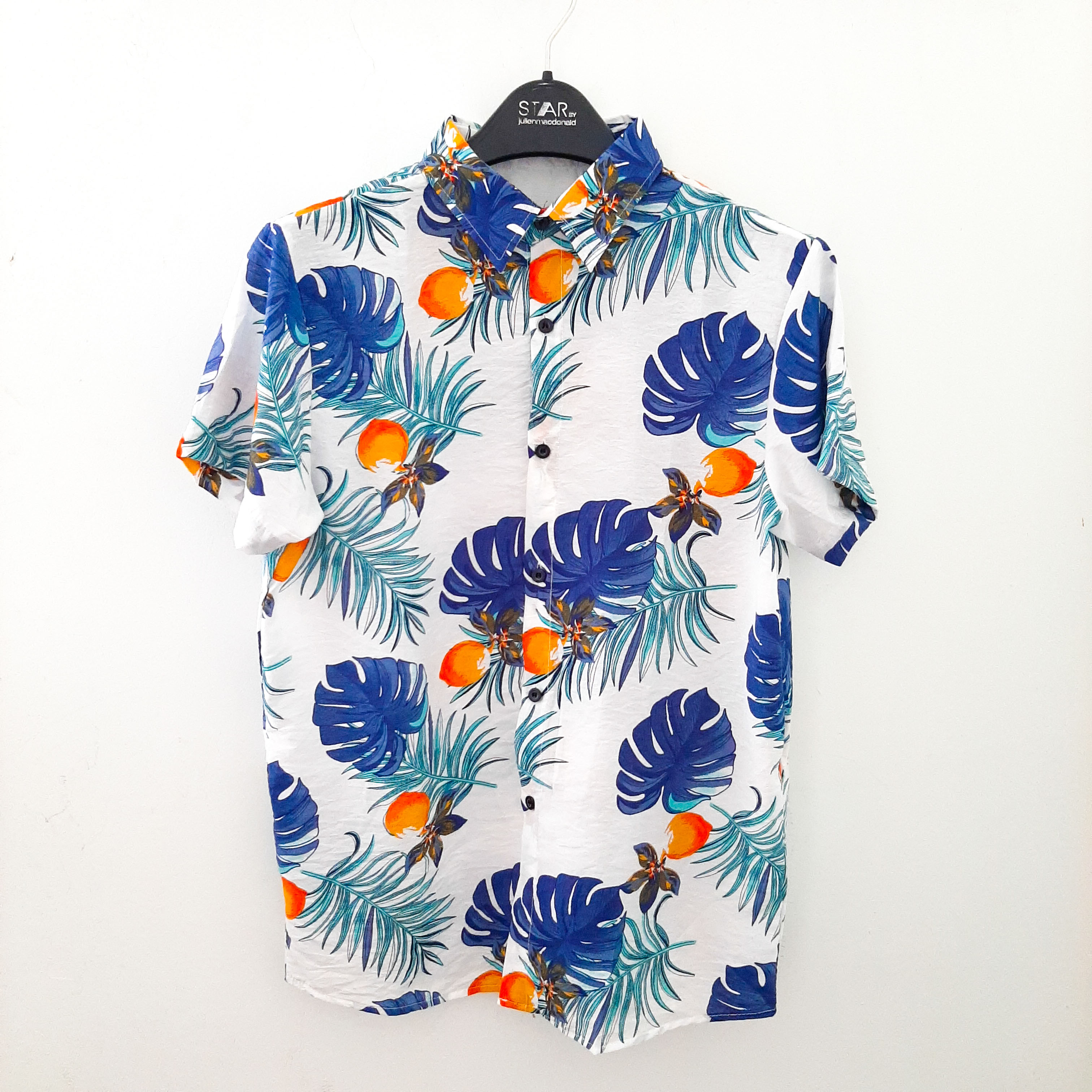 [HCM]Áo sơ mi hawaii đi biển áo hoa lá cây - ALC42